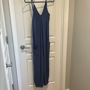 SHEIN Navy Blue Jumpsuit